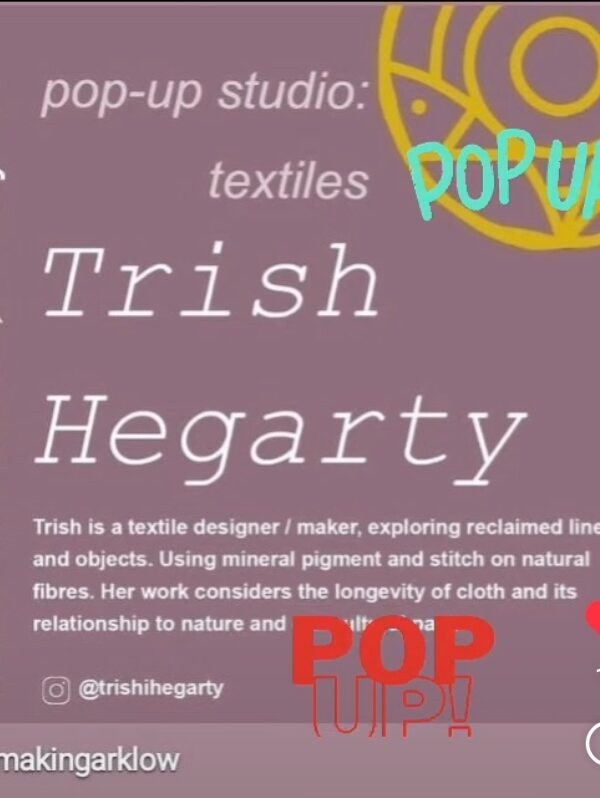 Trish Hegarty: Space for Creativity Pop-Up