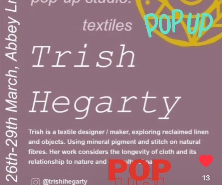 Trish Hegarty: Space for Creativity Pop-Up