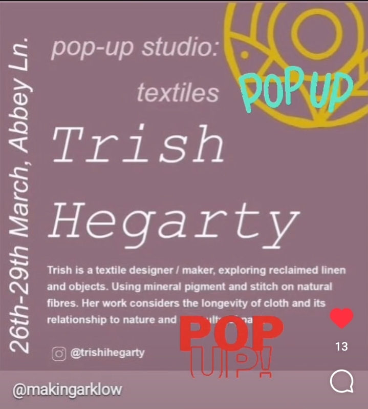 Trish Hegarty: Space for Creativity Pop-Up